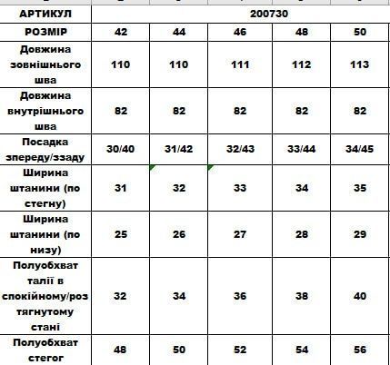 Штани 200730 200730 фото