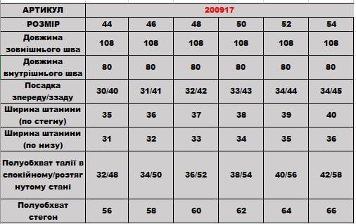 Штани 200917 200917 фото